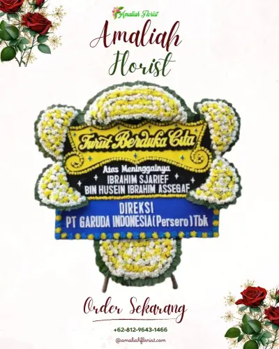 Papan Bunga Duka di Tandes